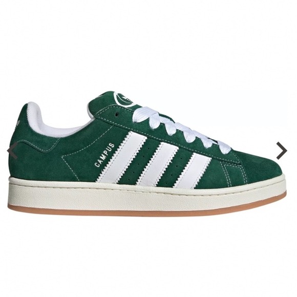 adidas Shoes - Adidas Campus 00s J Collegiate Green White Gum Sneakers Women's 7 / Kids 5.5